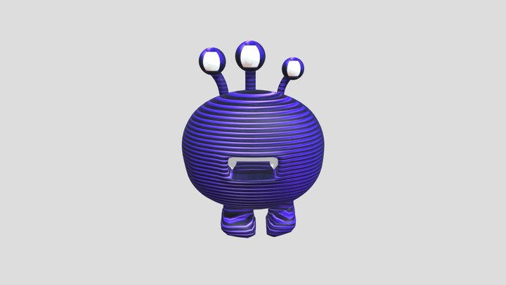 monster01 3D Model