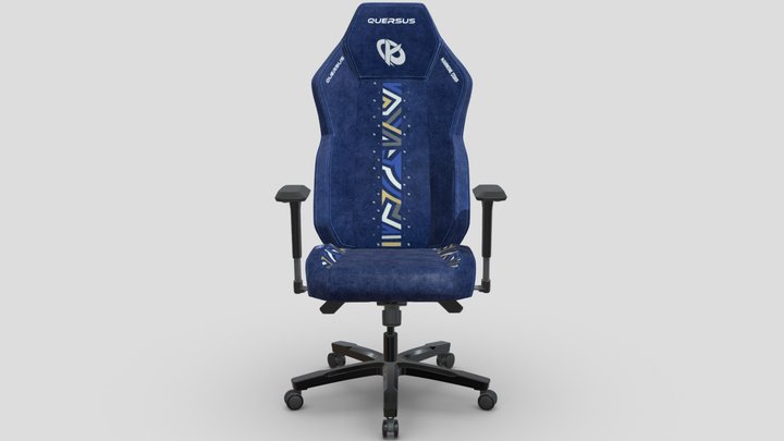QUERSUS gaming chair VAOS.3 Karmine Corp 3D Model