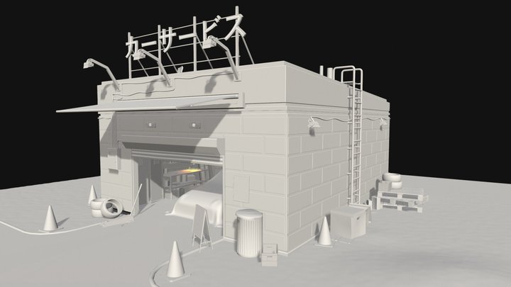 Garage.01 3D Model