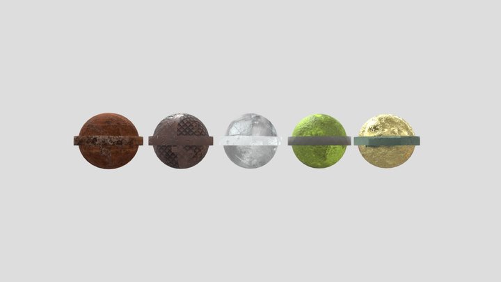 BakerSpheres 3D Model