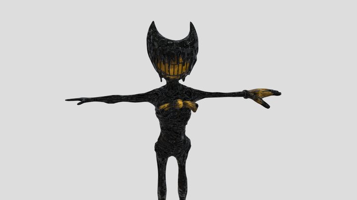 Ink Bendy (BATDR Retexture) 3D Model