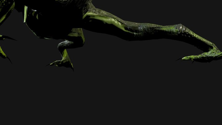 Sewer Beast 3D Model