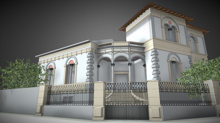 Santa Cruz Villa 3D Model
