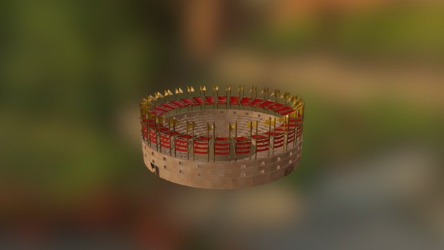 Little Collosseum 3D Model