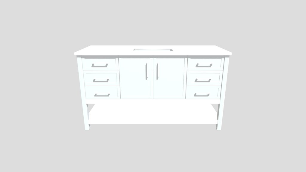 Single Bathroom Vanity Set