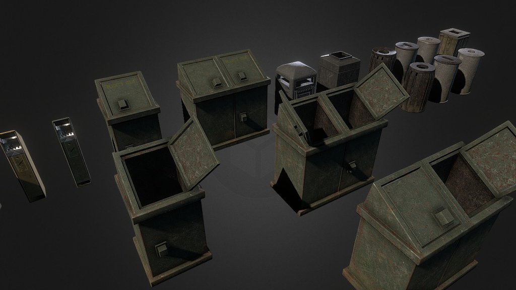 Street Props Trash