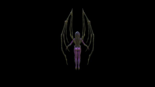 Kerrigan Fanart 3D Model