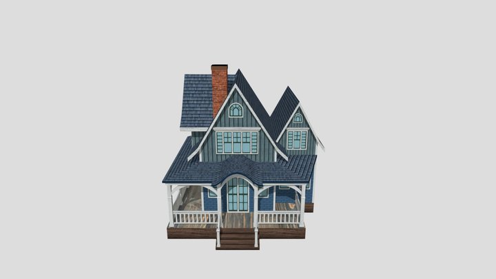 House, Exterior (7) 3D Model