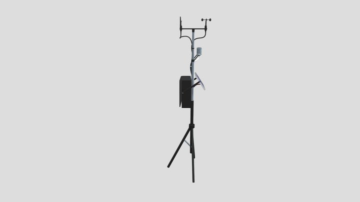 Estaçao Meteorologica 3D Model