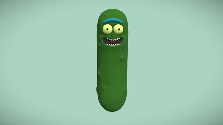 Pickle Rick(Rick and Morty) 3D Model