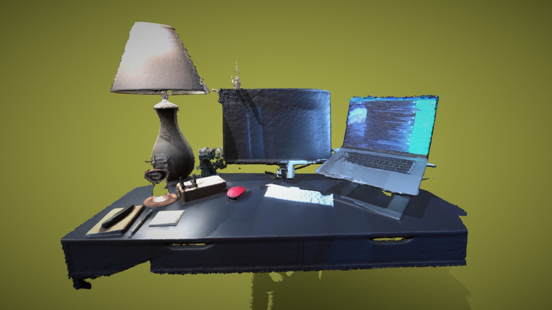 Work(from home)Station — Sketchfab embed 3D viewer