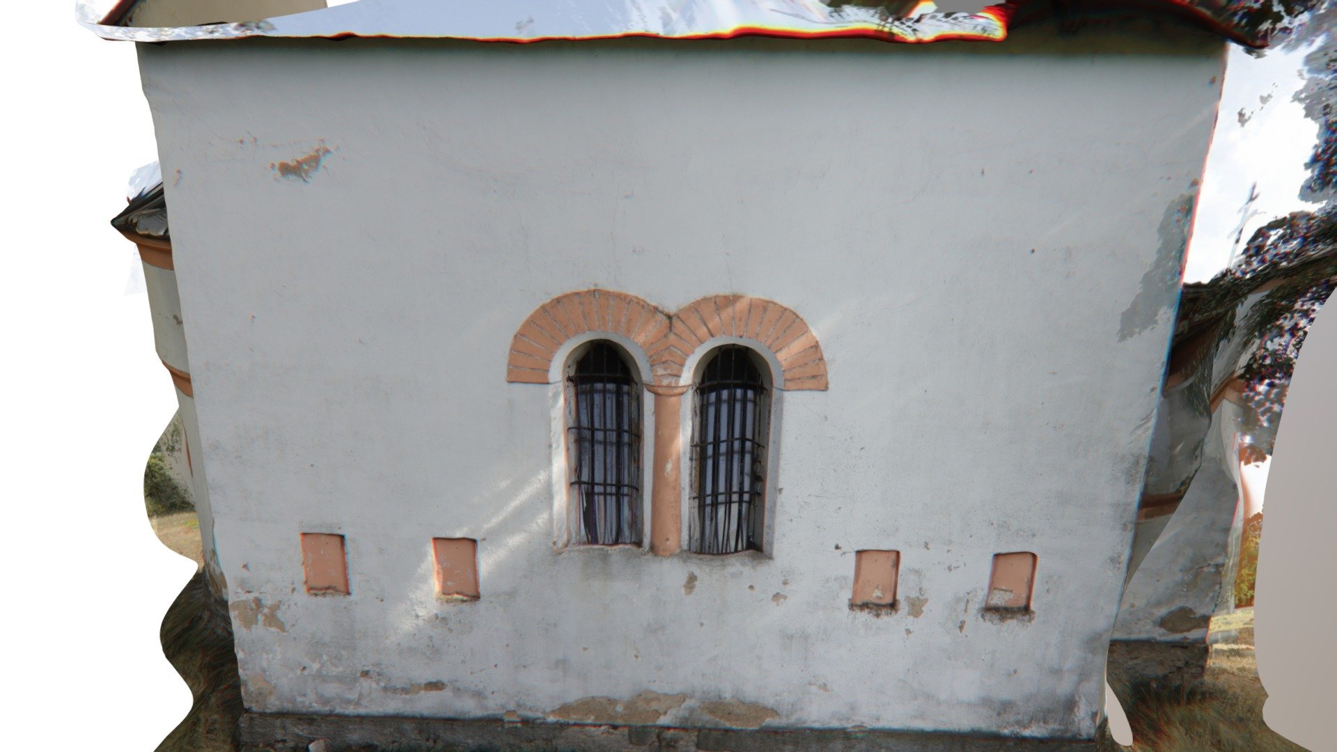 Fragment of Chapel in Jesenice, Prague