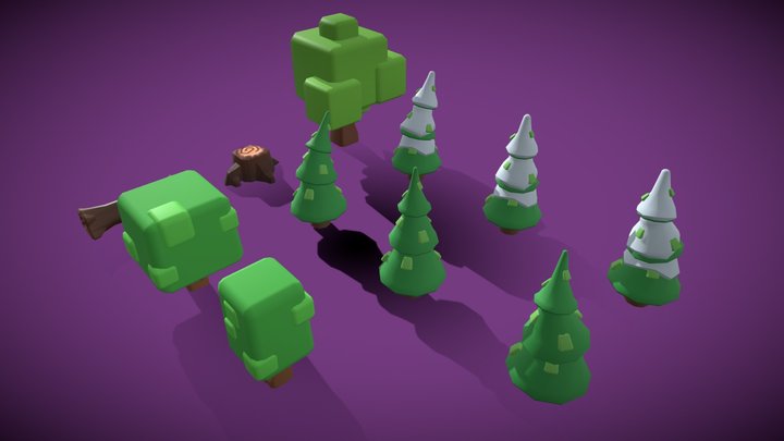 Horde | Foliage 3D Model