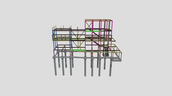 Deck Home obra 3D Model