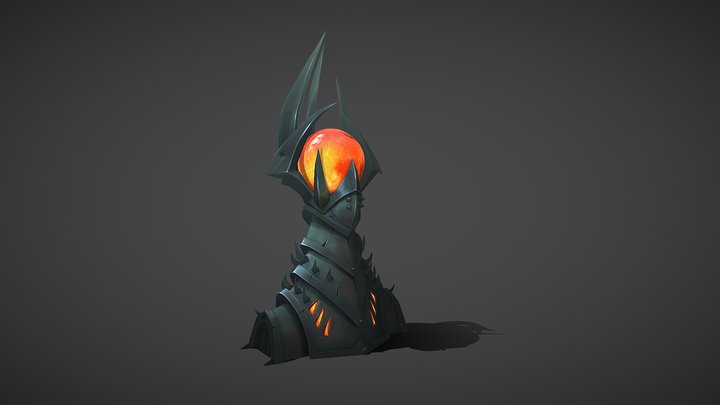 Hell Tower 3D Model
