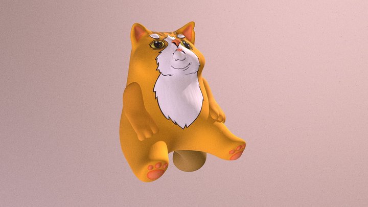 kittymodell 3D Model