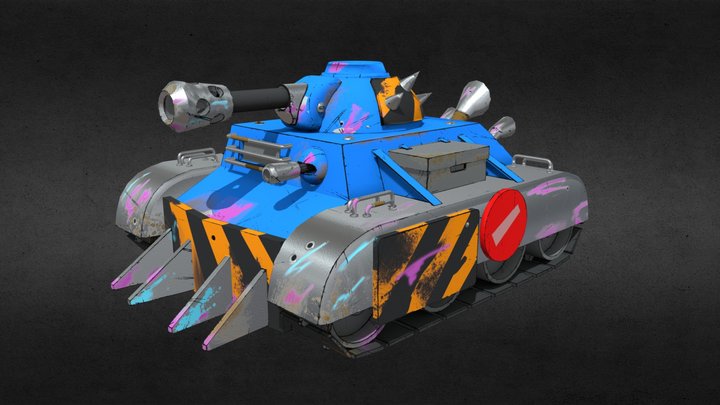 Tank 3D Model