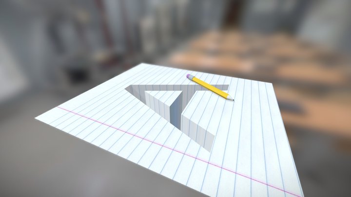 3December 2020 Day 2: Optical Illusion 3D Model