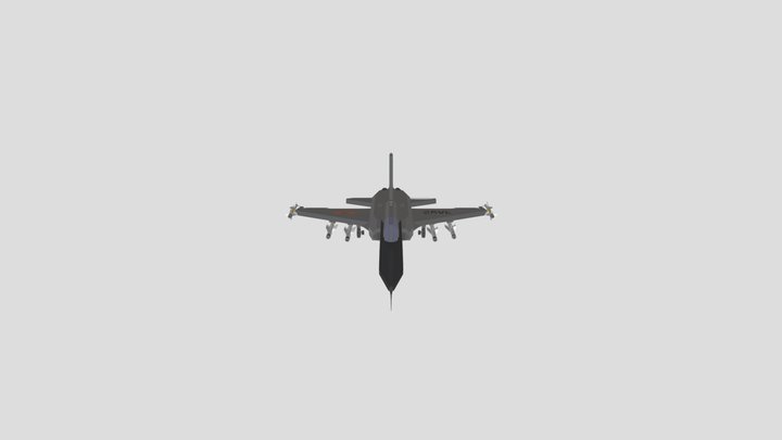 SN Northrop F5E Tiger II 3D Model