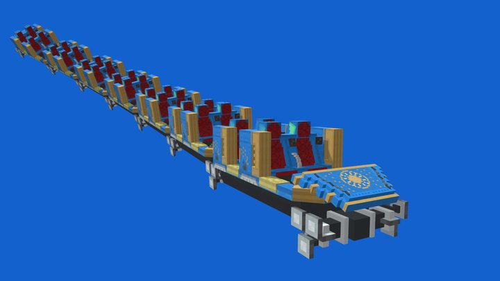 Hyperspace Mountain - Disneyland Paris 3D Model