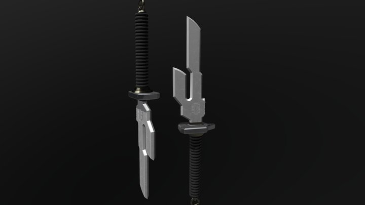 Inverted Spear Of Heaven | Jujutsu Kaisen Weapon 3D Model