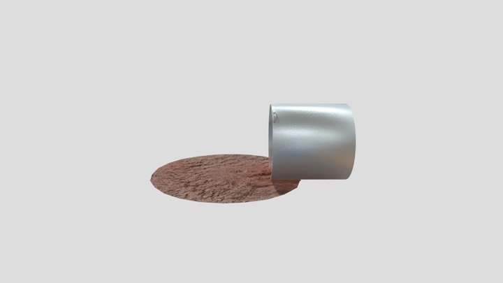 Spilled Chili 3D Model