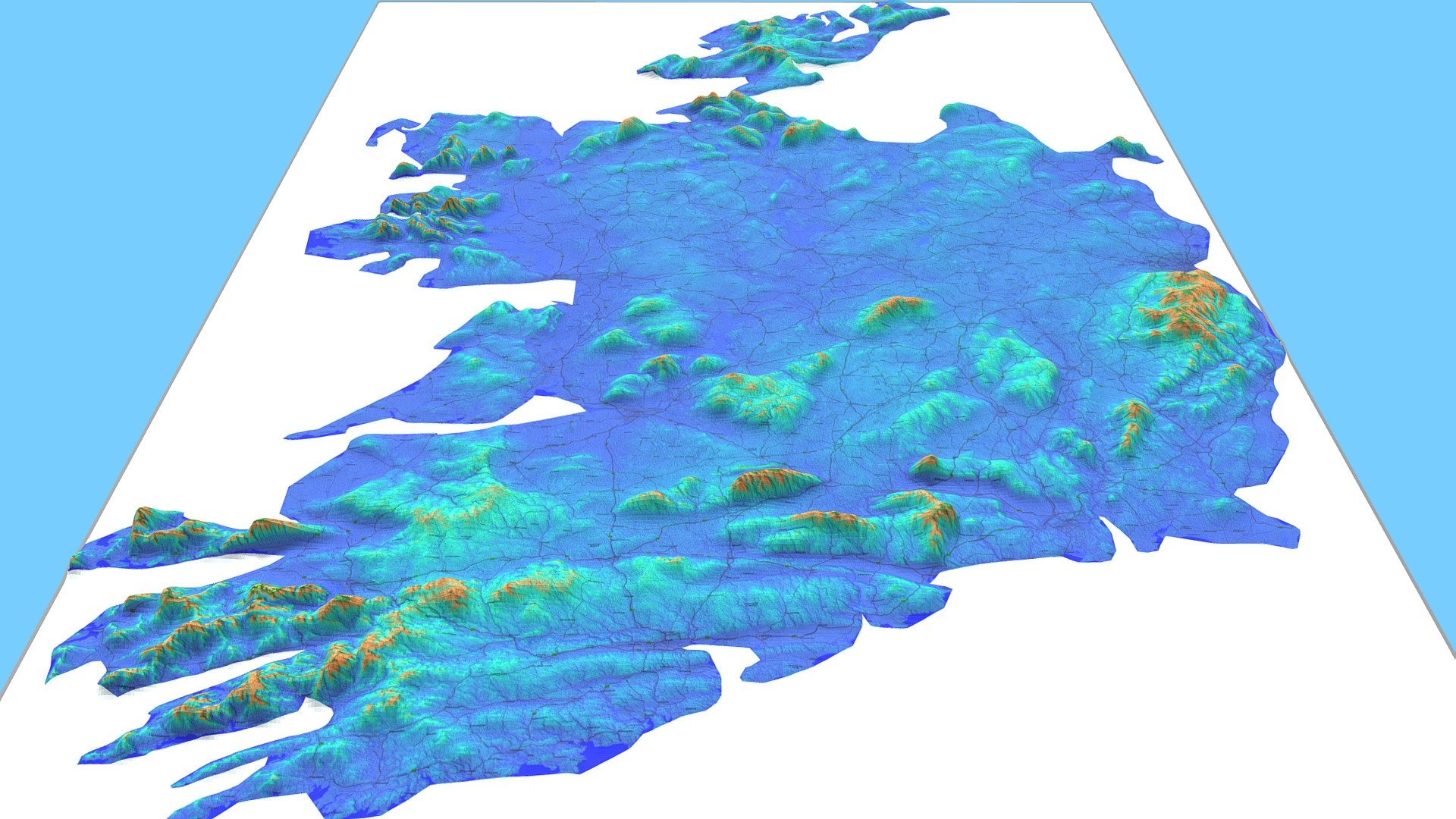 Ireland 3D Model - Buy Royalty Free 3D model by LibanCiel [187b107 ...