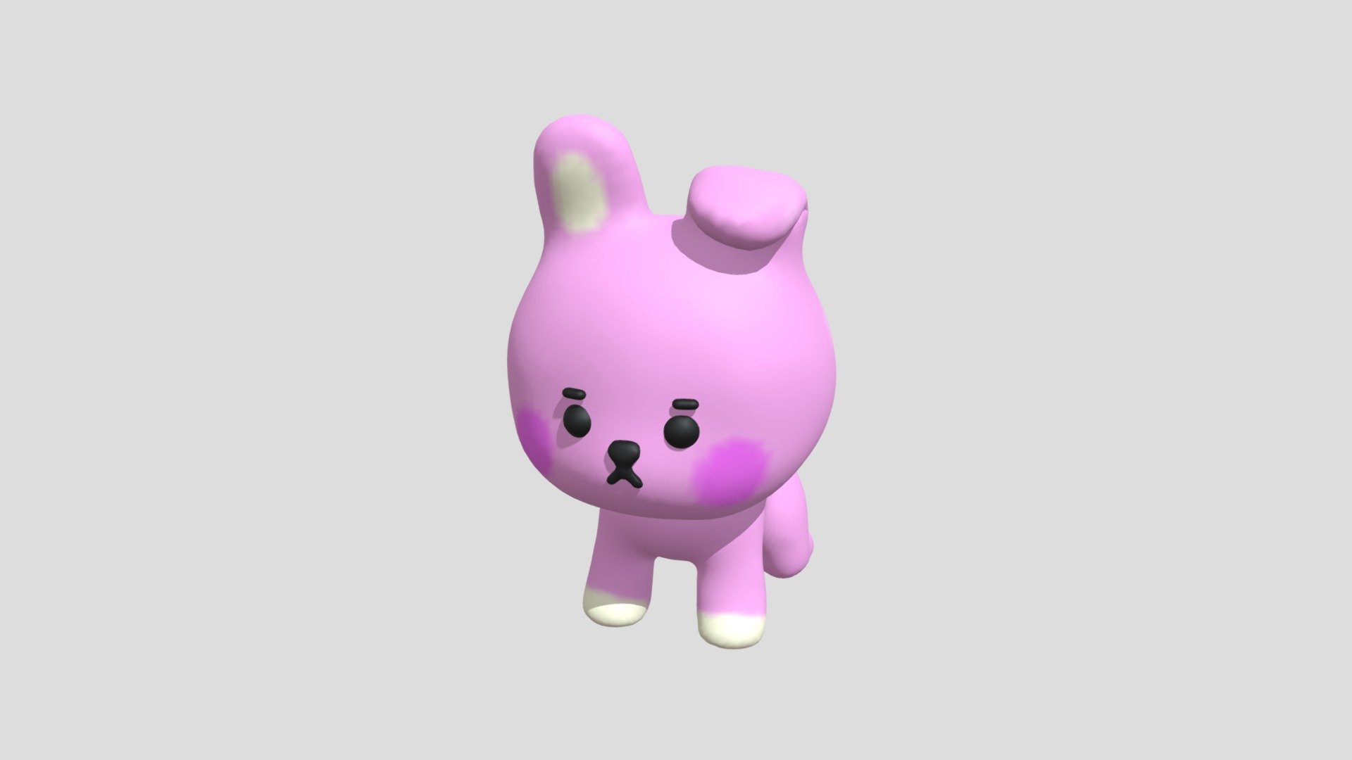 BT21 - Cooky - Download Free 3D model by Kotya (@Kotya_Min) [187ca5e ...