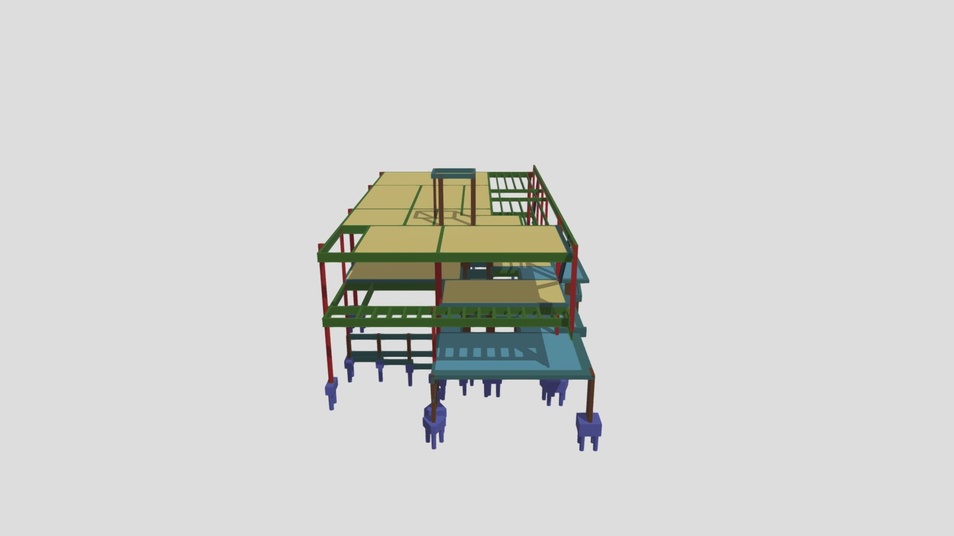 Modelo 3D Residência MS - Alphaville 3