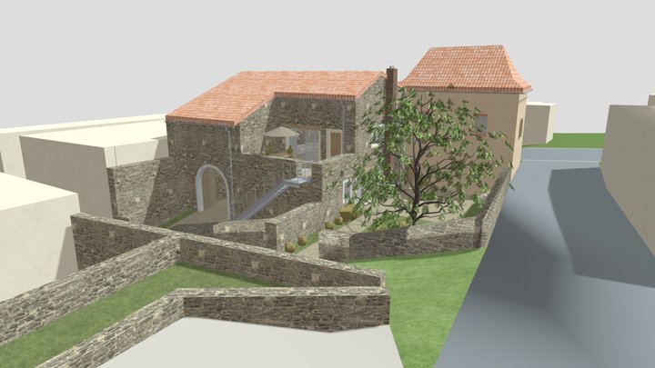 MAISON RURALE (Godoncourt v2) 3D Model