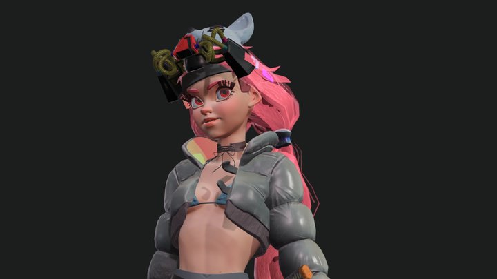 Rosa Ronin - Personal work 3D Model