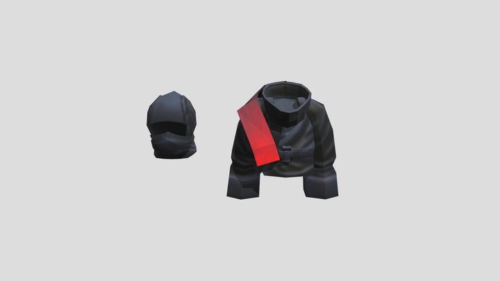 Gorilla Tag Shadow Ninja Cosmetics – Free 3D Model STL
