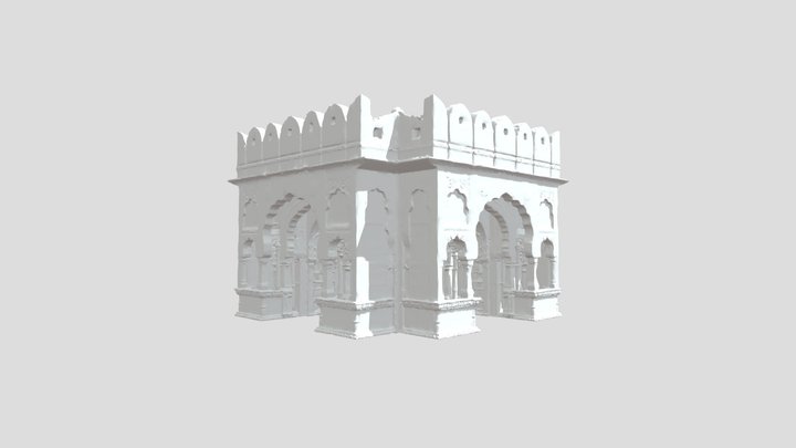 Serene Passageway 3D Model