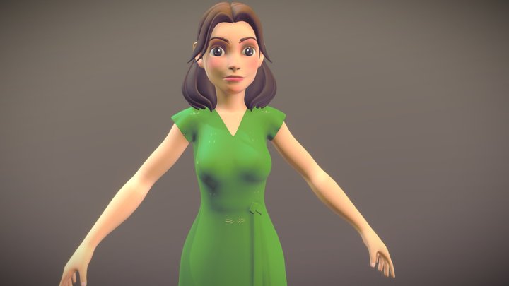 girl 3D Model