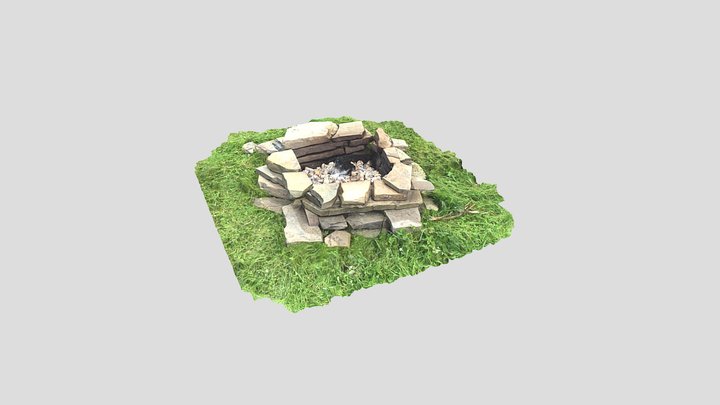 Ness of Brodgar '23 Bone Burning (Hearth 2) 3D Model