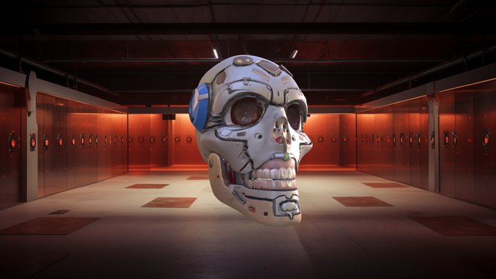Surrogates Robot Head Touchstone Pictures 2009