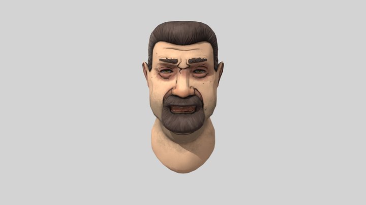 Marcus Headbust 3D Model