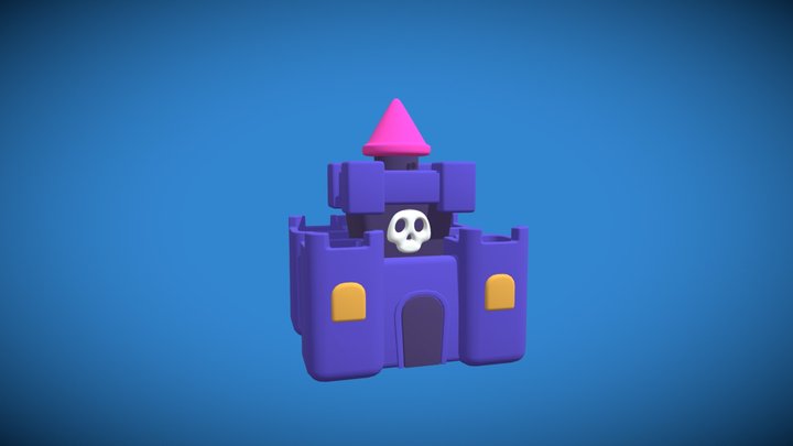 Castle Ghostly 3D Model