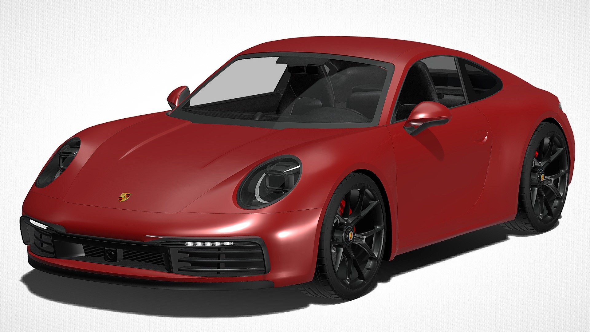 Porsche 992 Carrera 4S (2022) - Buy Royalty Free 3D model by NLM (@NLM ...