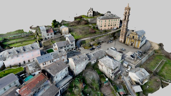 La_porta_3D_wgs_84_scaled_1_1_textured_fast 3D Model