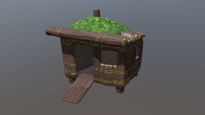 One Shacky Boi 3D Model