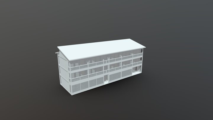 GE Staff accomodation 3D Model