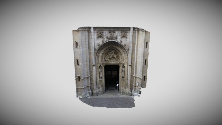 Église Saint-Georges de Lyon 3D Model