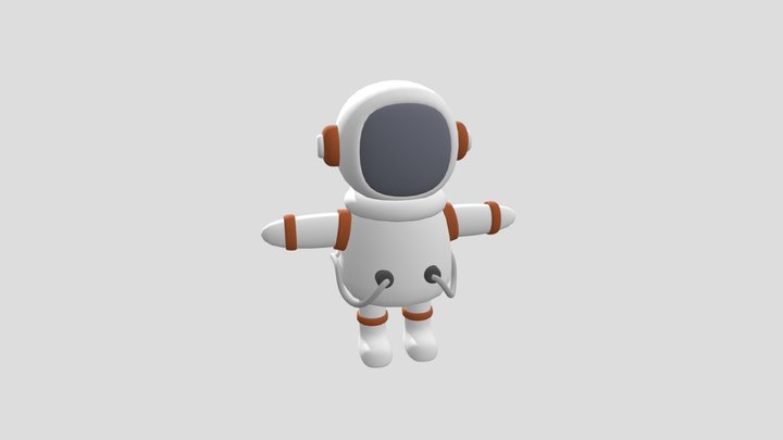 Astronaut 3D Model