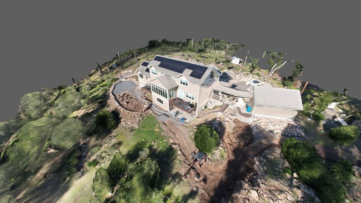 House Landscaping 3D Model