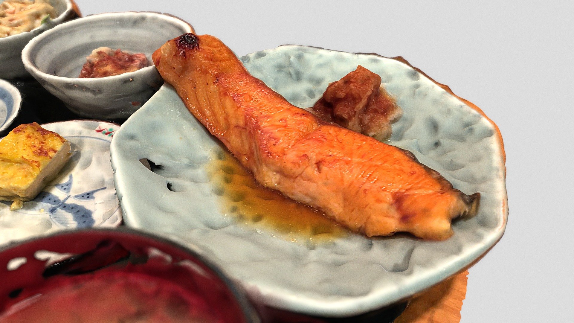 Japanese set meal2:日本の定食2