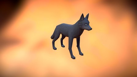 Wolf Animation 3D Model