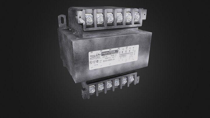 INGERSOLL RAND  Controls Transformer 575v-130v 3D Model