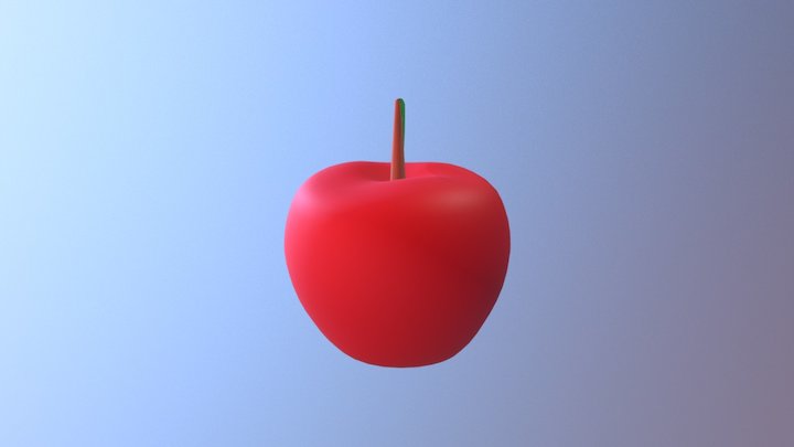 Apel Firda Sempurna 3D Model