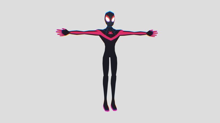 Miles Morales 3D Model